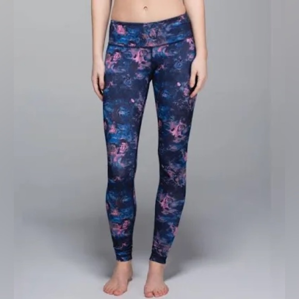 Lululemon Wunder Under Moody Mirage in Bark Berry